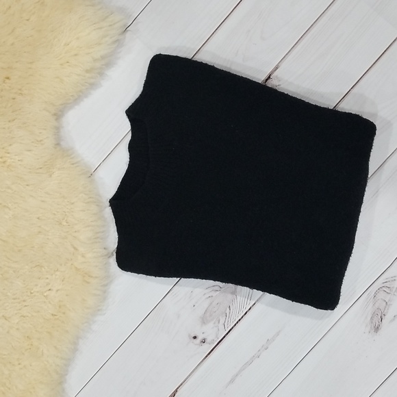 & Other Stories Women's Black Crewneck Sweater in Black Size Xsmall - Picture 6 of 16